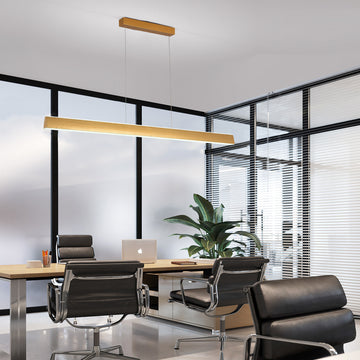 Lustra LED Chiara 96 W Cu Telecomanda, Dimabila, Auriu