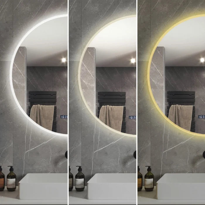 Oglinda LED Touch Dezaburire Abi Cu 3 Tipuri De Lumina 60 Cm