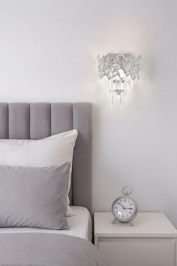 Aplica Stella Cu Cristale, E127, 27x15x29