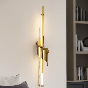 Aplica LED Grace 20 W, Auriu, 85x9x11 Cm.