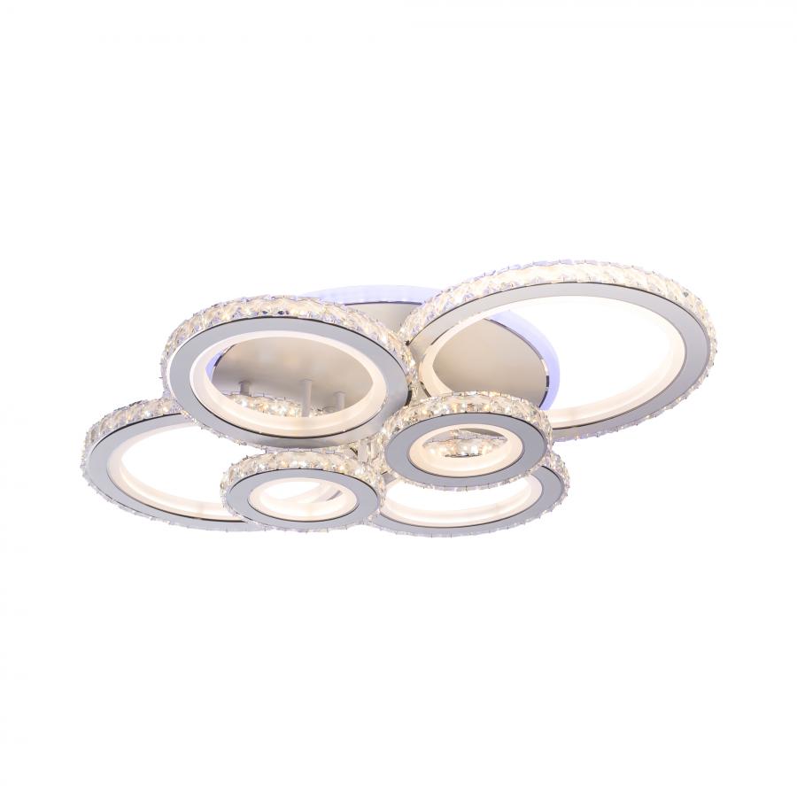 Lustra LED Cristina 280 W Cu Telecomanda, Dimabila RGB