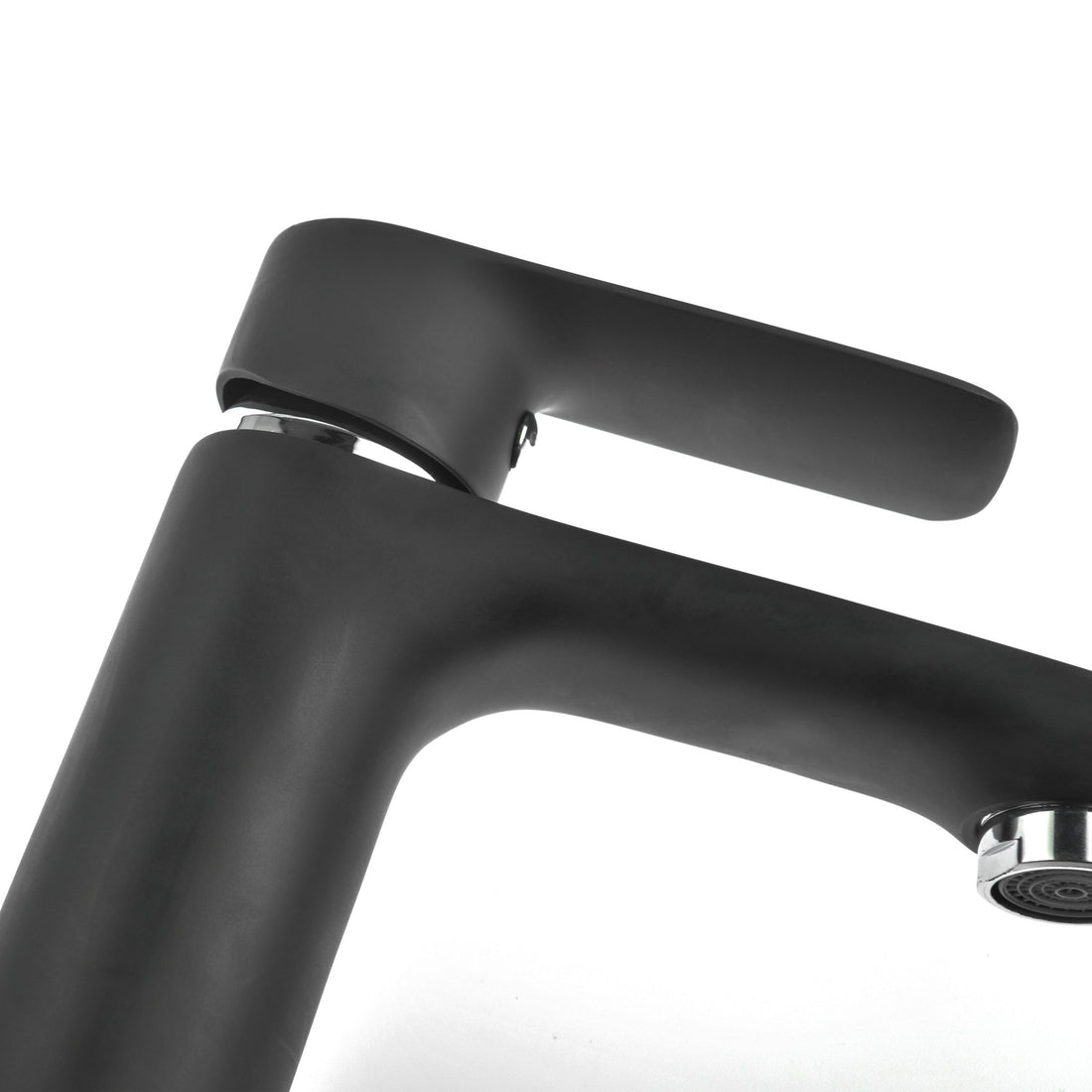 Baterie Lavoar Din Otel Inoxidabil Hi-Non Negru Mat