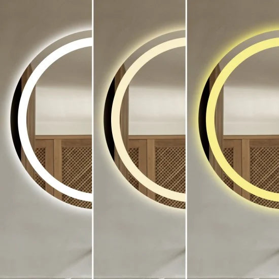 Oglinda LED Touch Alisha 3 Tipuri De Lumina 90 Cm