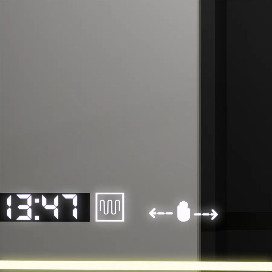 Oglinda LED Senzor Anda Sistem Dezaburire 60x80 cm