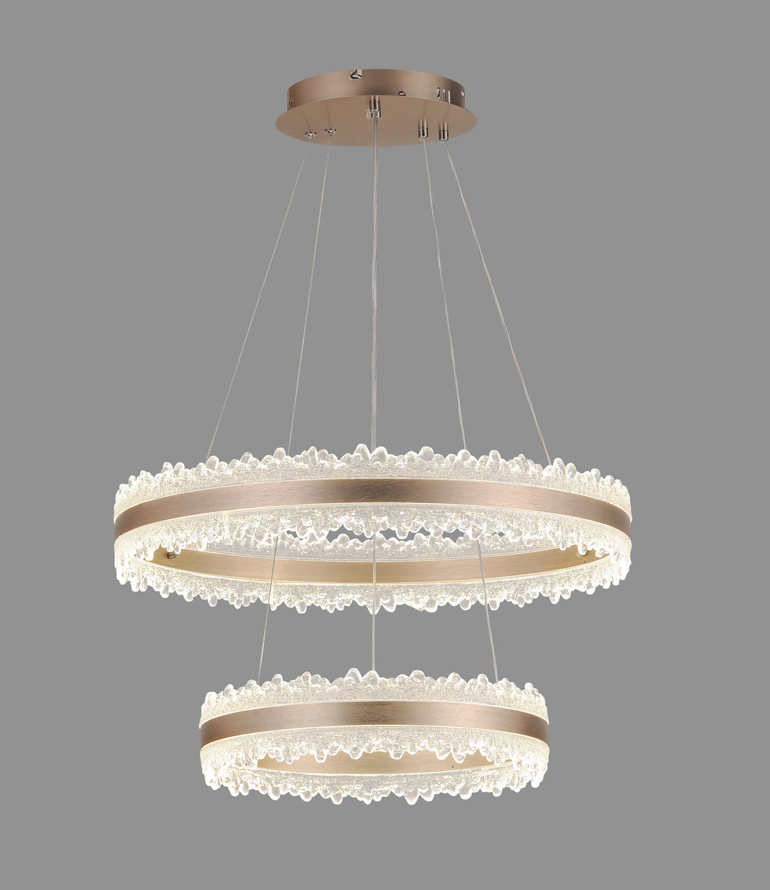 Lustra LED Cate 288 W Cu Telecomanda, Dimabila, Maro