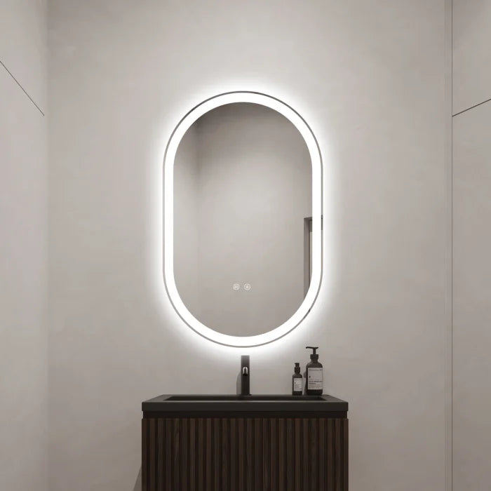 Oglinda LED Touch Aimee 3 Tipuri De Lumina 55x100 Cm