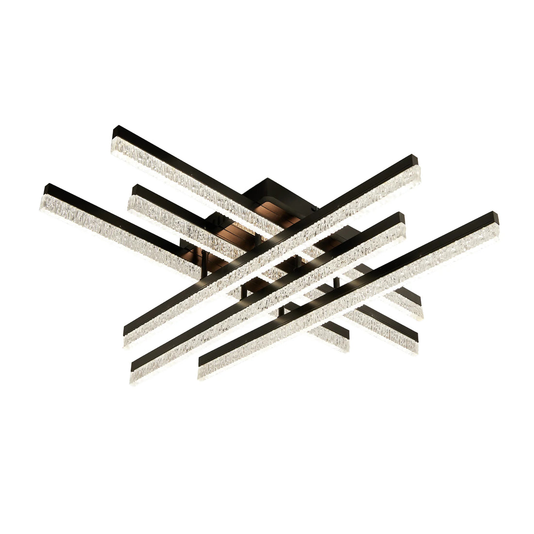 Lustra LED Kimberly 144 W Cu Telecomanda, Dimabila, Negru.