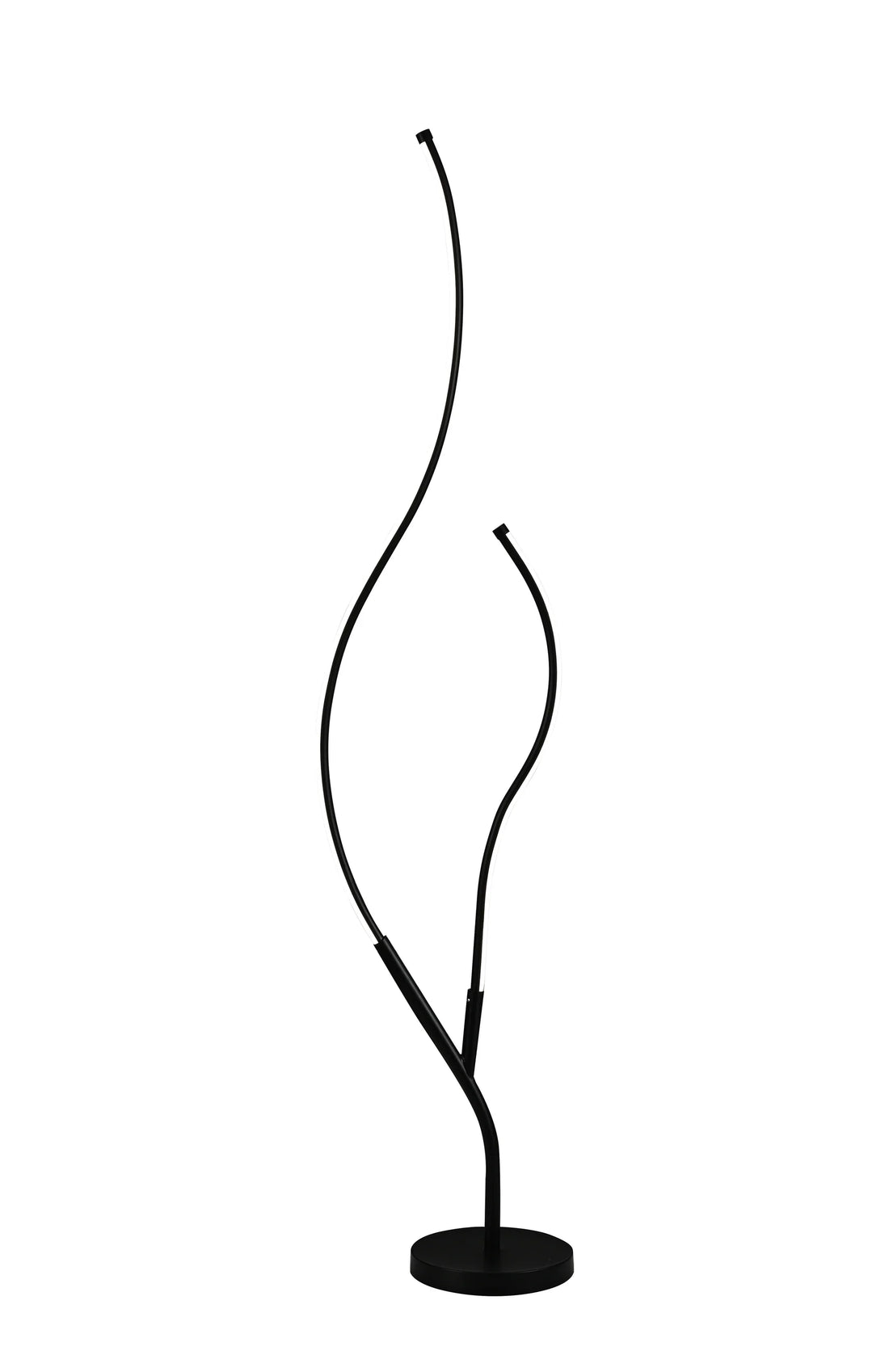 Lampadar LED 68 W , Dimabil, 145 Cm, Negru