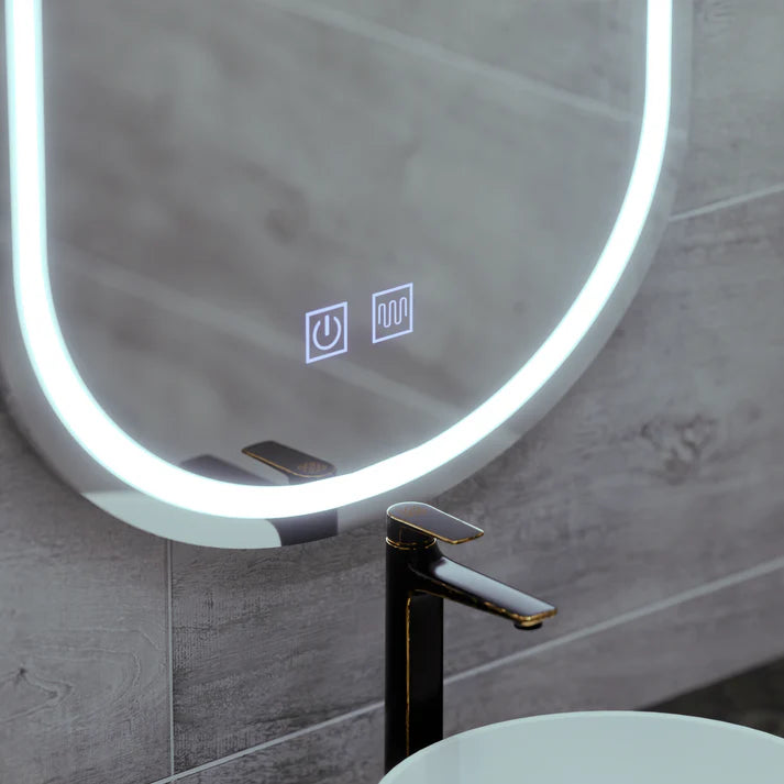 Oglinda LED Touch Senona, cu functie Dezaburire 50x80 Cm