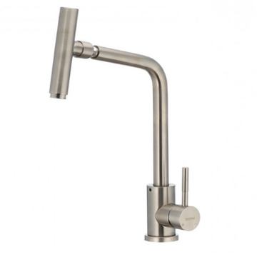 Baterie Bucatarie Din Otel Inoxidabil Mixxus Cu Gat Rotativ