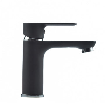 Baterie Lavoar Din Otel Inoxidabil Hi-Non Negru Mat
