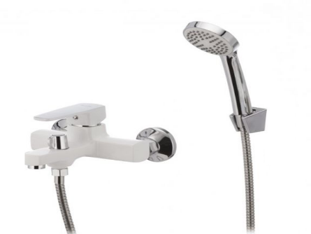 Baterie Baie Din Alama Mixxus Missouri, Alb