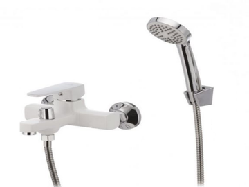 Baterie Baie Din Alama Mixxus Missouri, Alb